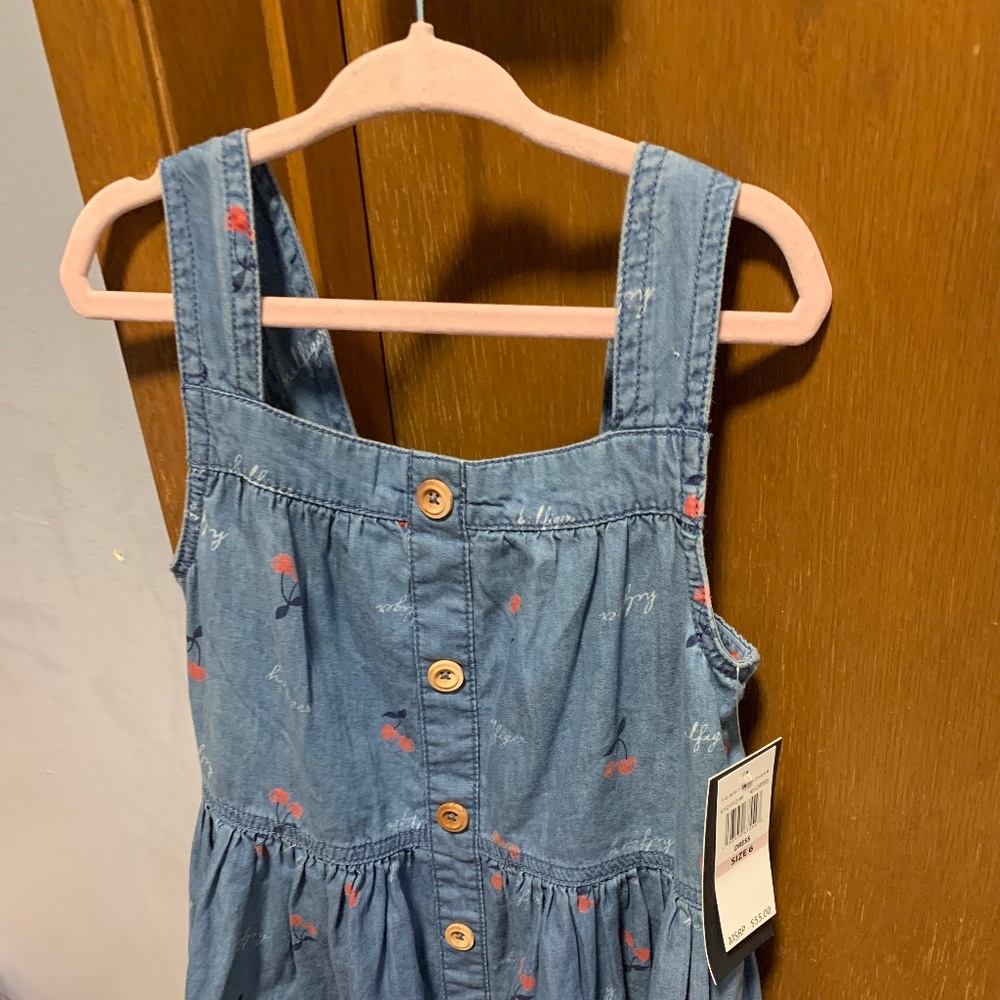 Girls Size 6 Tommy Hilfiger Jean Dress NWT